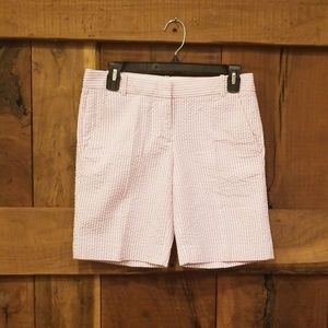 J Crew Seersucker Shorts